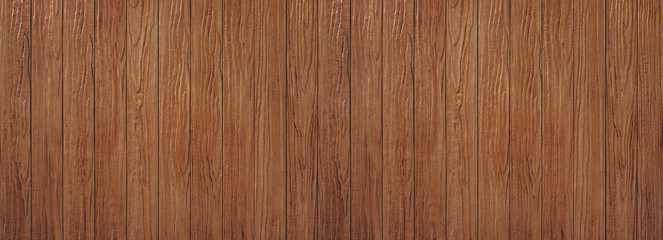 Naklejka premium Brown wood texture background coming from natural tree. Wooden panel with beautiful patterns.Background for interior design and decoration.