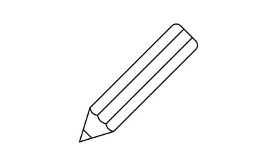 Pencil icon for writing and design purposes