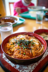 カツ丼　和食イメージ