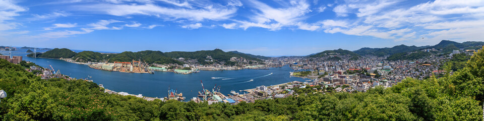 長崎港の風景