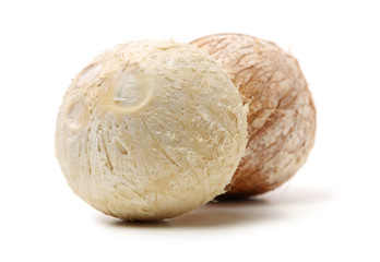 Coconut isolated on white Background 