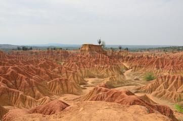 Blick auf die Tatacoa-W&uuml;ste