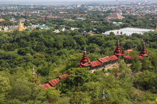 MANDALAY/MYANMAR(BURMA) - 29th July, 2019 : Mandalay is the second-largest city in Myanmar, after Yangon. 
