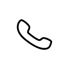 Phone vector icon, mobile symbol. Simple, flat design for web or mobile app