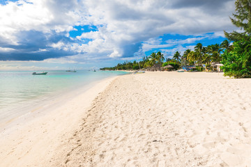 Best tropical beaches. Flic en Flac in Mauritius