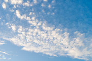 Blue sky and clouds