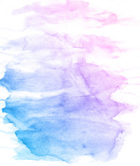 watercolor background with copy space for text