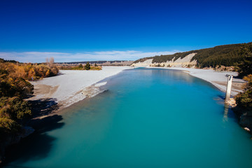 Obraz premium Rakaia Gorge