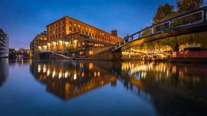 View of Camden Lock, London, United Kingdom