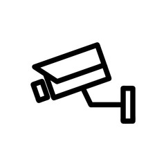 Camera vector icon, video symbol. Simple, flat design for web or mobile app