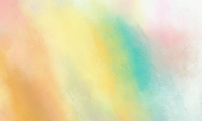 abstract diffuse painted background with pale golden rod, linen and medium aqua marine color. can be used as texture, background element or wallpaper