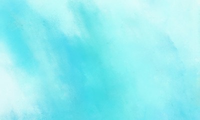 baby blue, turquoise and light cyan color painted background. broadly painted backdrop can be used as texture, background element or wallpaper