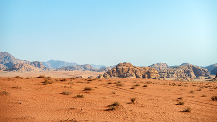 jordan wadi rum desert