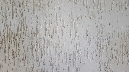 Texture of gray decorative plaster or concrete. Abstract background for design. Decorative plaster effect on wall.