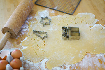 Plätzchen backen im Dezember