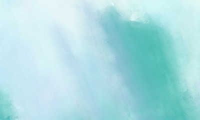 Fototapeta premium broadly painted texture background with pale turquoise, medium aqua marine and sky blue color. can be used as texture, background element or wallpaper