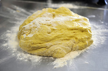Italy, pizza dough