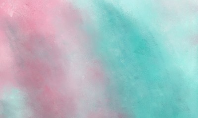 Fototapeta premium pastel blue, ash gray and medium aqua marine color painted background. broadly painted backdrop can be used as texture, background element or wallpaper
