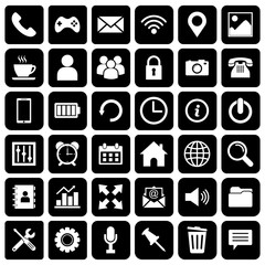 web icon set vector design symbol