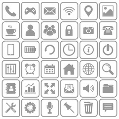 web icon set vector design symbol