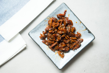 Dried sweet clams