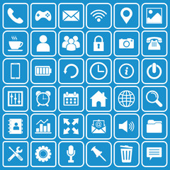 web icon set vector design symbol