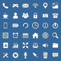 web icon set vector design symbol