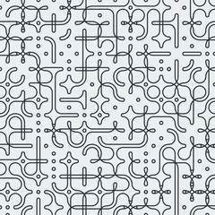 Truchet Random Pattern Generative Tile Art background illustration
