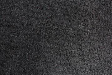 Fototapeta na wymiar Black velvet textile textured background