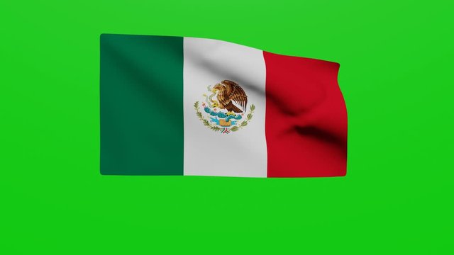 Bandera M&eacute;jico. V&iacute;deo