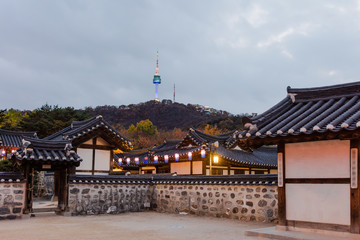  Namsangol Hanok Village in Seoul Souht Korea
