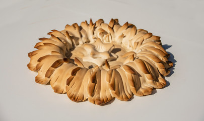 The art of bread, represented in the shape of a flower