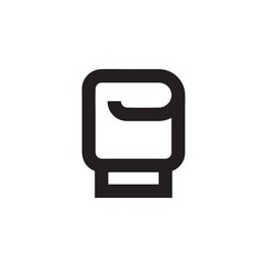 Boxing vector icon, sport symbol. Simple, flat design for web or mobile app