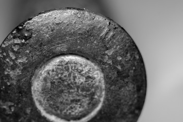 The bullet from the Mosin rifle has lain in the ground for more than 100 years.