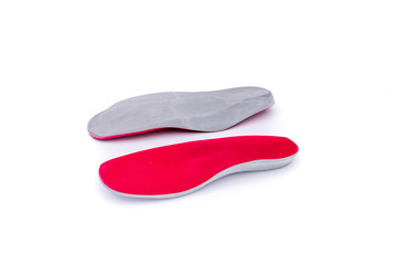 Modern mid-high white basketball shoes sneakers with orthotic inserts