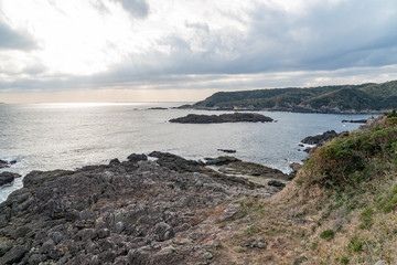 Obraz premium 爪木崎海岸