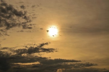 Obraz premium sunset over sea