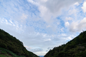 Fototapeta premium 青空と雲