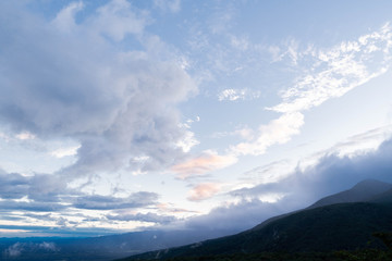 青空と雲