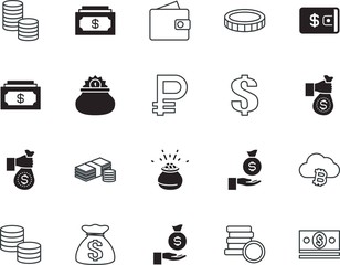 cash vector icon set such as: rubles, abstract, button, usa, american, america, rub, pounds, shopping, modern, ruble, computer, website, funds, deposit, cloud, green, clipart, virtual, pack, bills
