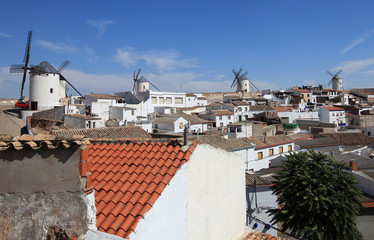 Don Quixote’s Windmills in La Mancha, Spain