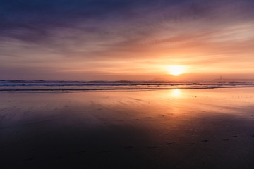 Fototapeta premium Sunset beach