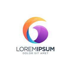 Letter G Gradient Logo Design