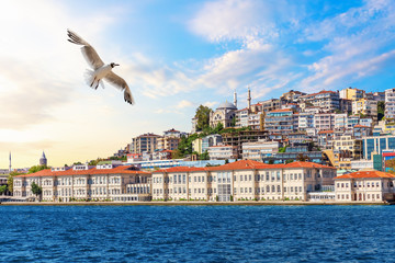 Cihangir Mosque on the coast of Istanbul, Turkey