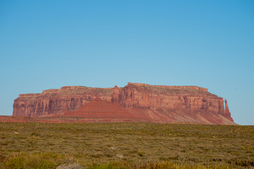 Fototapeta na wymiar Monolith in Monument Valley, Utah
