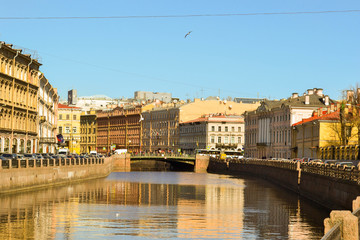 St. Petersburg in the spring
