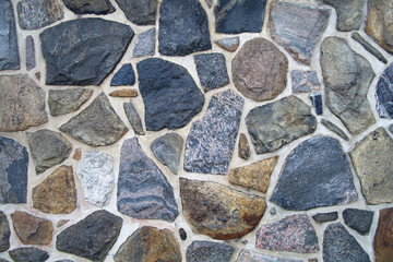 fieldstone rock pattern wall texture natural stones home facade
