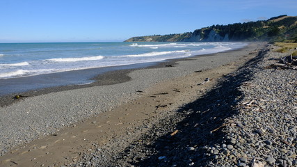 Gore Bay near Cheviot, Canterbury, New Zealand
