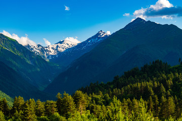 Caucasian mountains