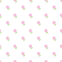 Fototapeta na wymiar Flower seamless pattern